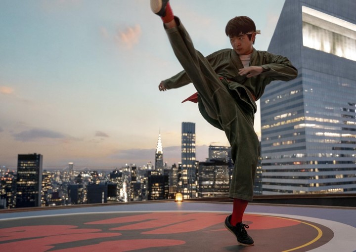 ¿Nace una estrella de las artes marciales? Nace una estrella de las artes marciales.