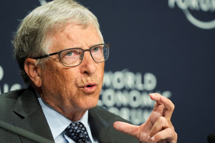 Gates declaró que ya donó 100.000 millones de dólares a organizaciones benéficas, entre ellos 60.000 millones a su propia fundación (AP).