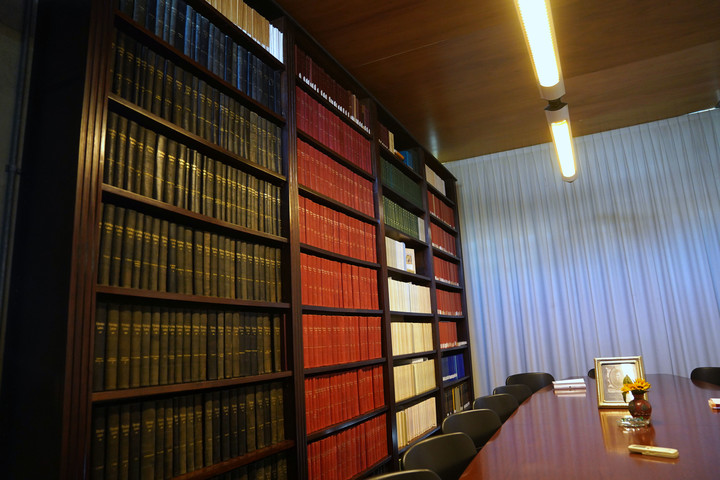 La Biblioteca Agustiniana es un espacio dedicado a la oración y el estudio, abierto a la comunidad. Foto Guillermo Rodríguez Adami.