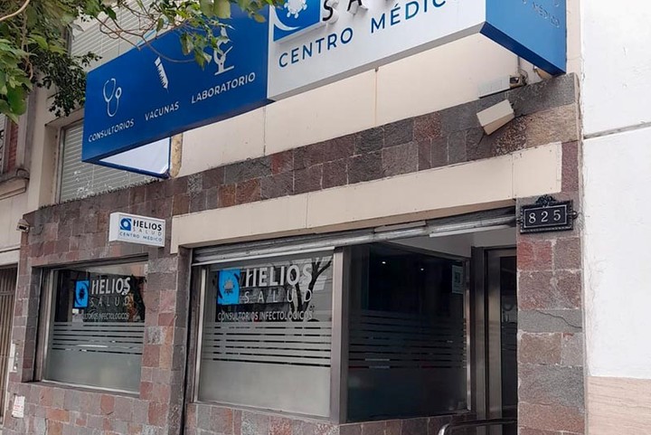 Sede en el barrio de Flores de Helios Salud.