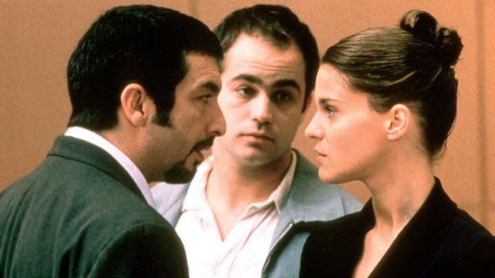Ricardo Darín en "Nueve Reinas", el trampolín al reconocimiento masivo.