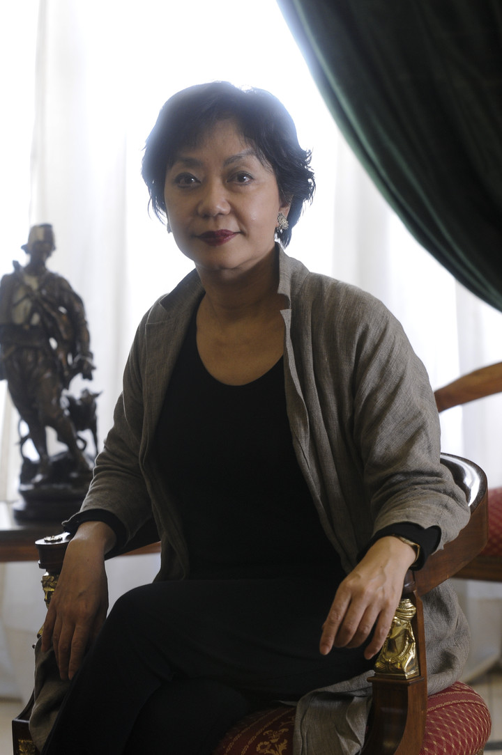 La escritora japonesa Minae Mizumura.
Foto: Néstor García, archivo Clarín.