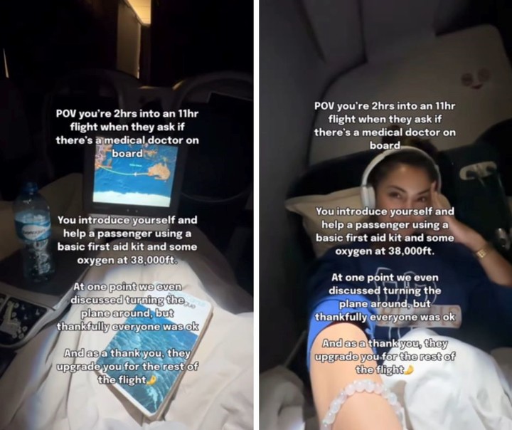 Una secuencia del video en Instagram. Foto: captura de video/Instagram @aly_vdbroeck.