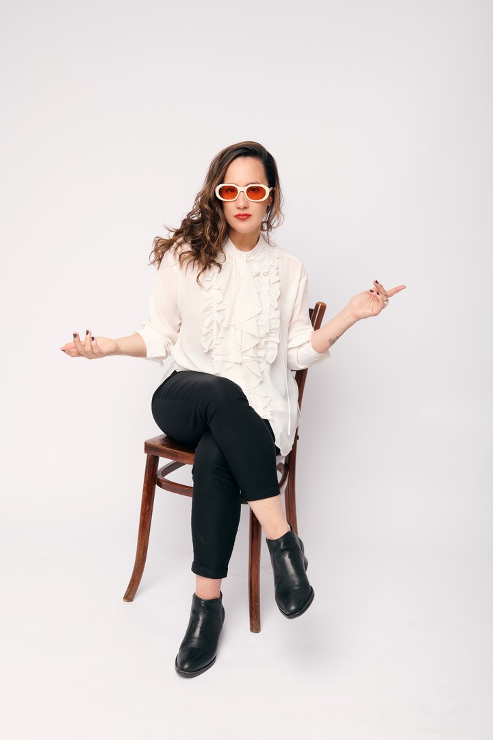 Julieta Otero: "En la menopausia mi grito de rebeldía es decir que está buenísimo que estemos confundidas". Foto: Prensa.