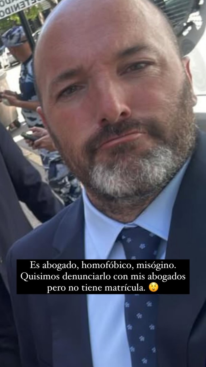 La China Suárez expuso a uno de los abogados de Wanda Nara. Foto: Instagram.