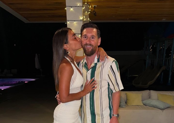 Anto habló sobre el constante apoyo de su esposo, Lionel Messi. Foto: Instagram.