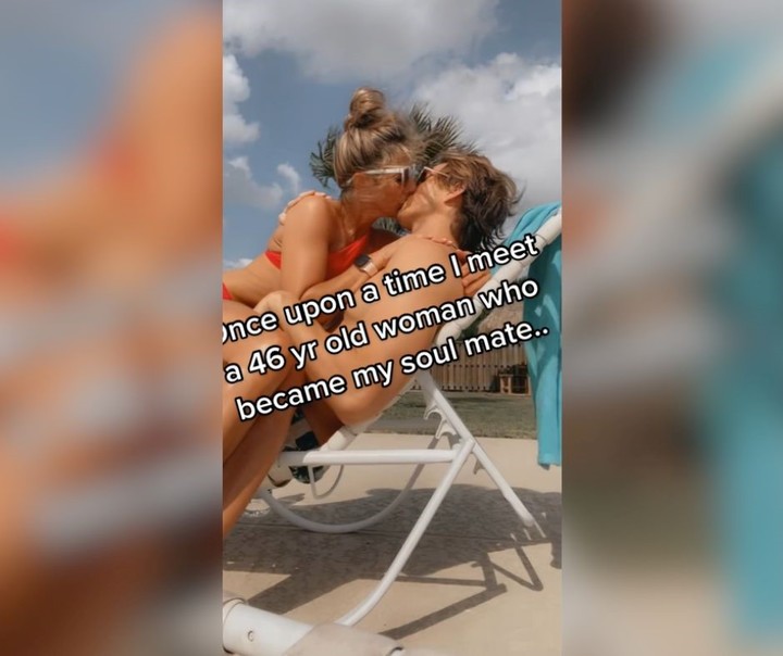 La pareja le hace frente a las críticas en las redes. Foto: captura de video/TikTok @alex.michael13.