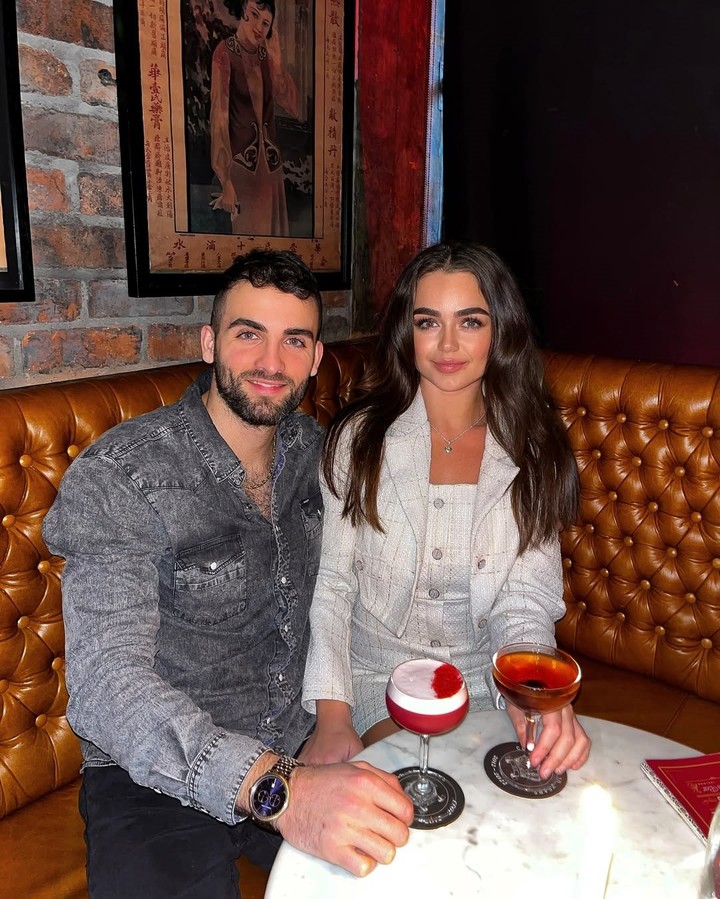 Georgia O'Connor y su novio, Adriano Cardinali. (Fotos: Instagram @georgiaoconnor_1)