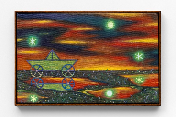 Mentiras (2025) por Daniel 
Leber. Se puede encontrar en la muestra del Malba Puertos.
