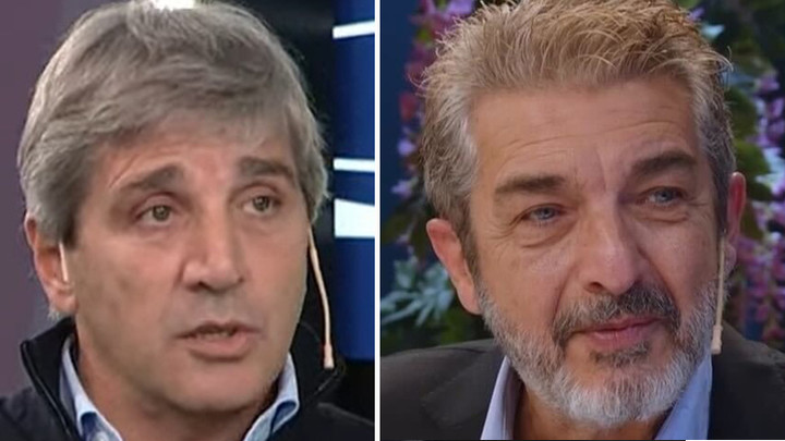 Luis Caputo y Ricardo Darín, protagonistas de un inesperado cruce.