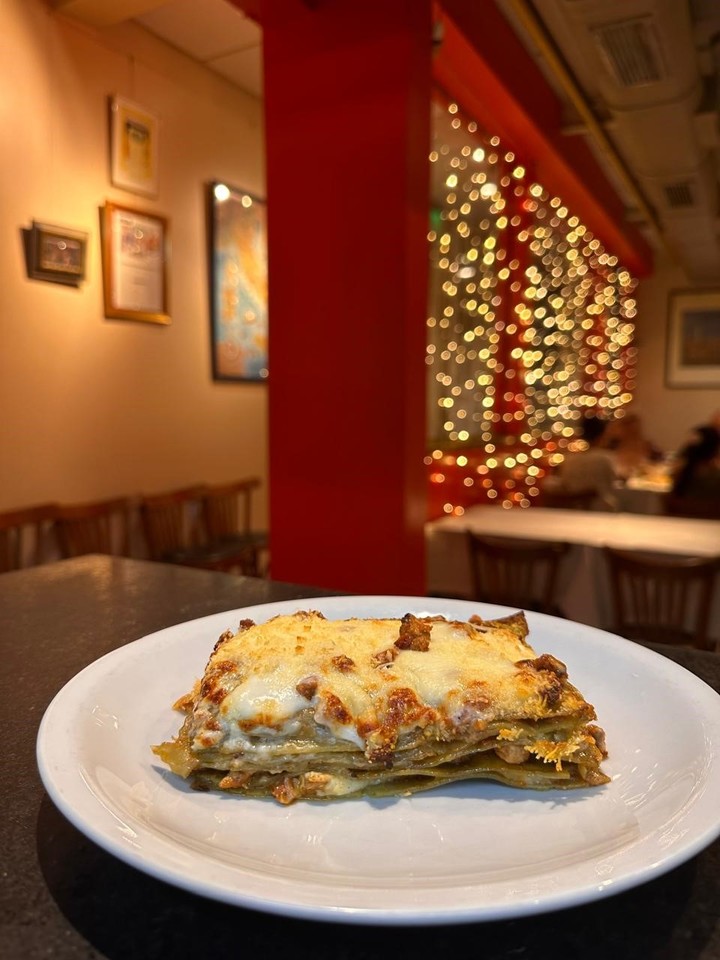 Pastas en Il Matterello, un clásico de La Boca.