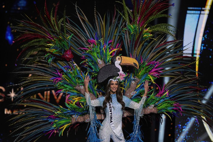 Magalí Benejam compitió como representante de Argentina en Miss Universo 2024. (Foto: AP)