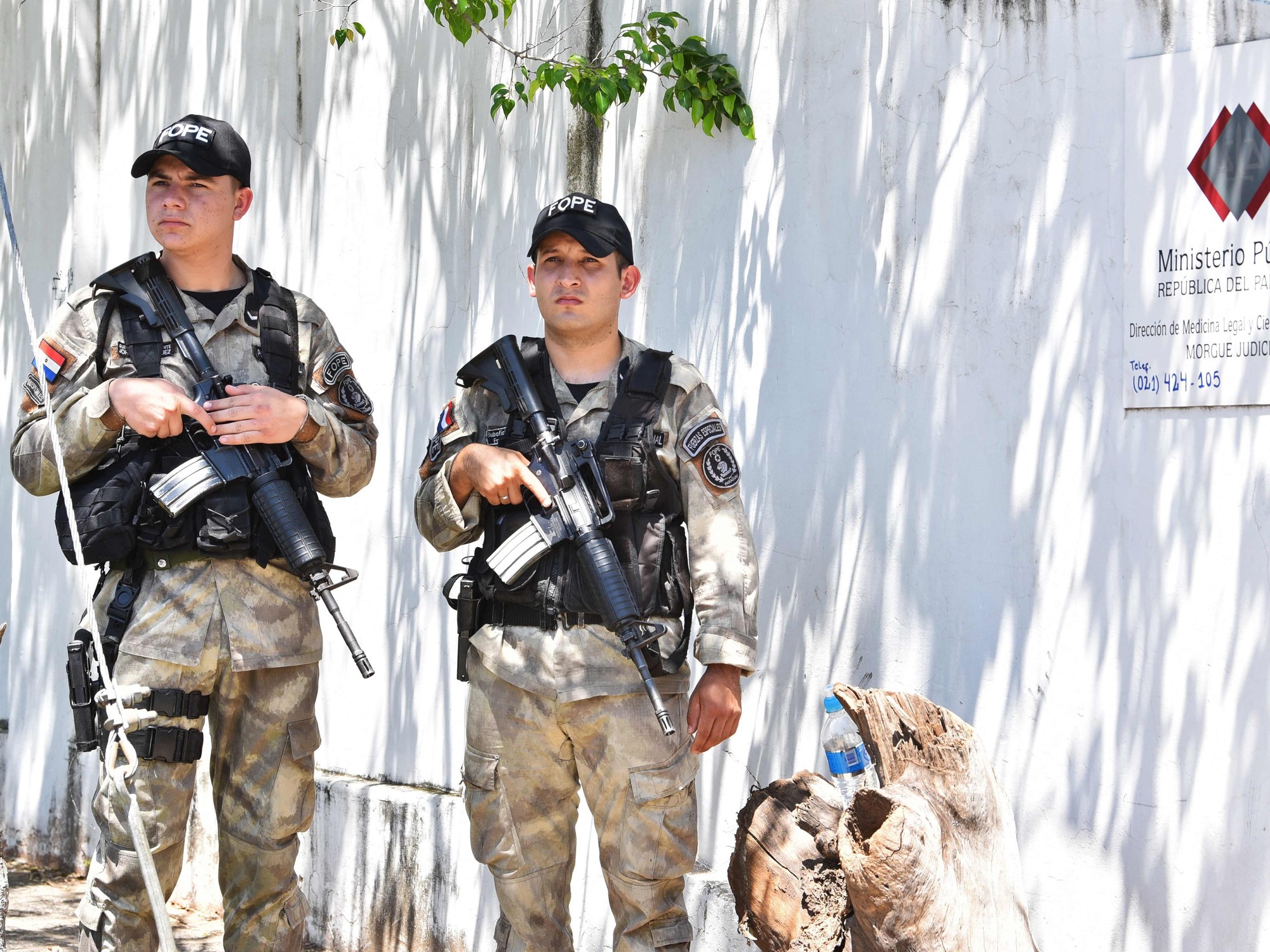 Soldados paraguayos. Foto: Norberto Duarte/AFP