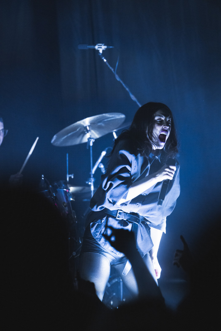 Desatada, Annie Clark hizo un set de 16 temas. Foto: @dfentertainment