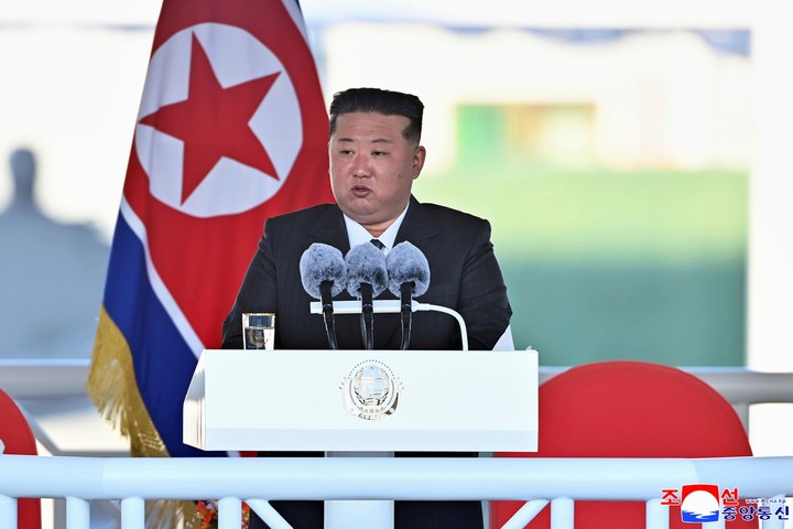 Kim Jong Un, líder norcoreano. Foto: AP