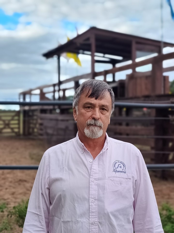 Pablo Lambrecht, administrador de estancia El Bagual, en Formosa.