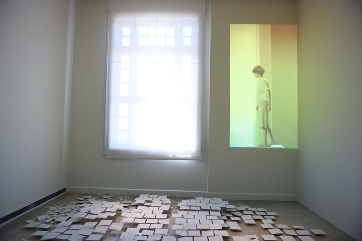 Momentum. Instalación en las salas de MUNTREF. Foto: Rolf Art).