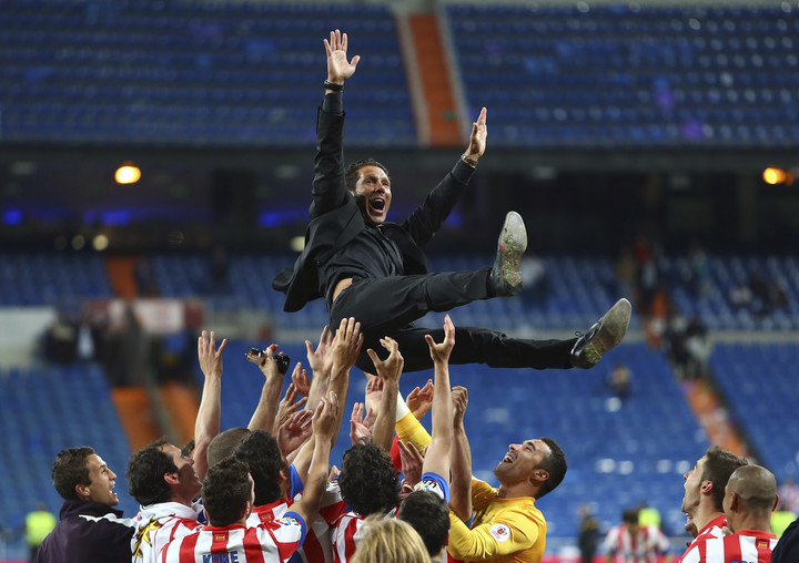 Diego Simeone, uno de los mejores entrenadores del mundo en la última década.