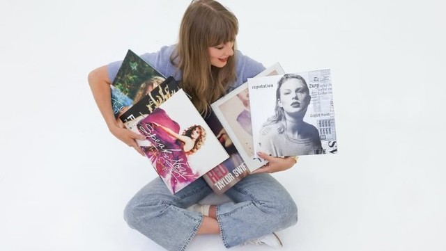 "You belong with me" (Me perteneces a mí) escribió Swift el viernes en su publicación de Instagram. Foto: Instagram vía @taylorswift