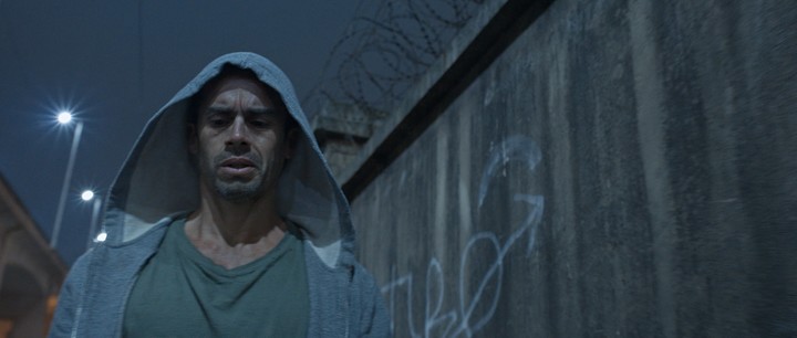 Sergio Podeley en el filme filmado en un solo plano secuencia.