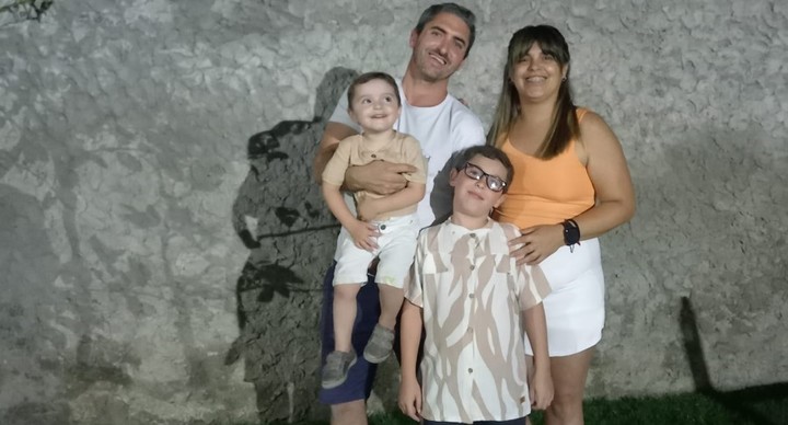 La familia, para el Año Nuevo 2024.