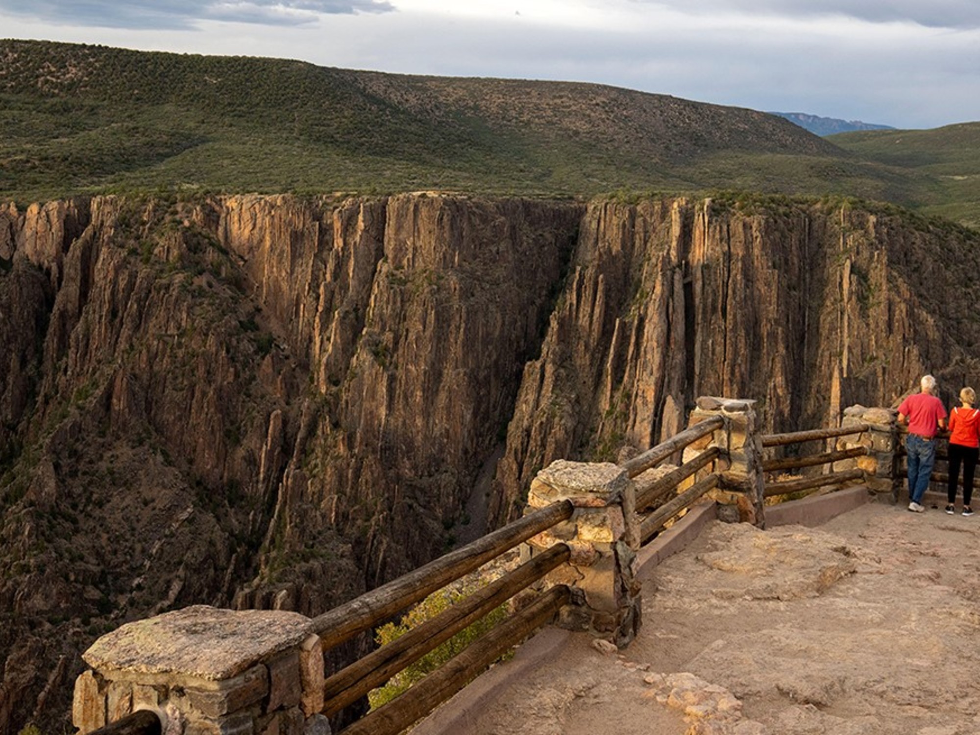 Parque Nacional Cañón Negro del Gunnison, Colorado.