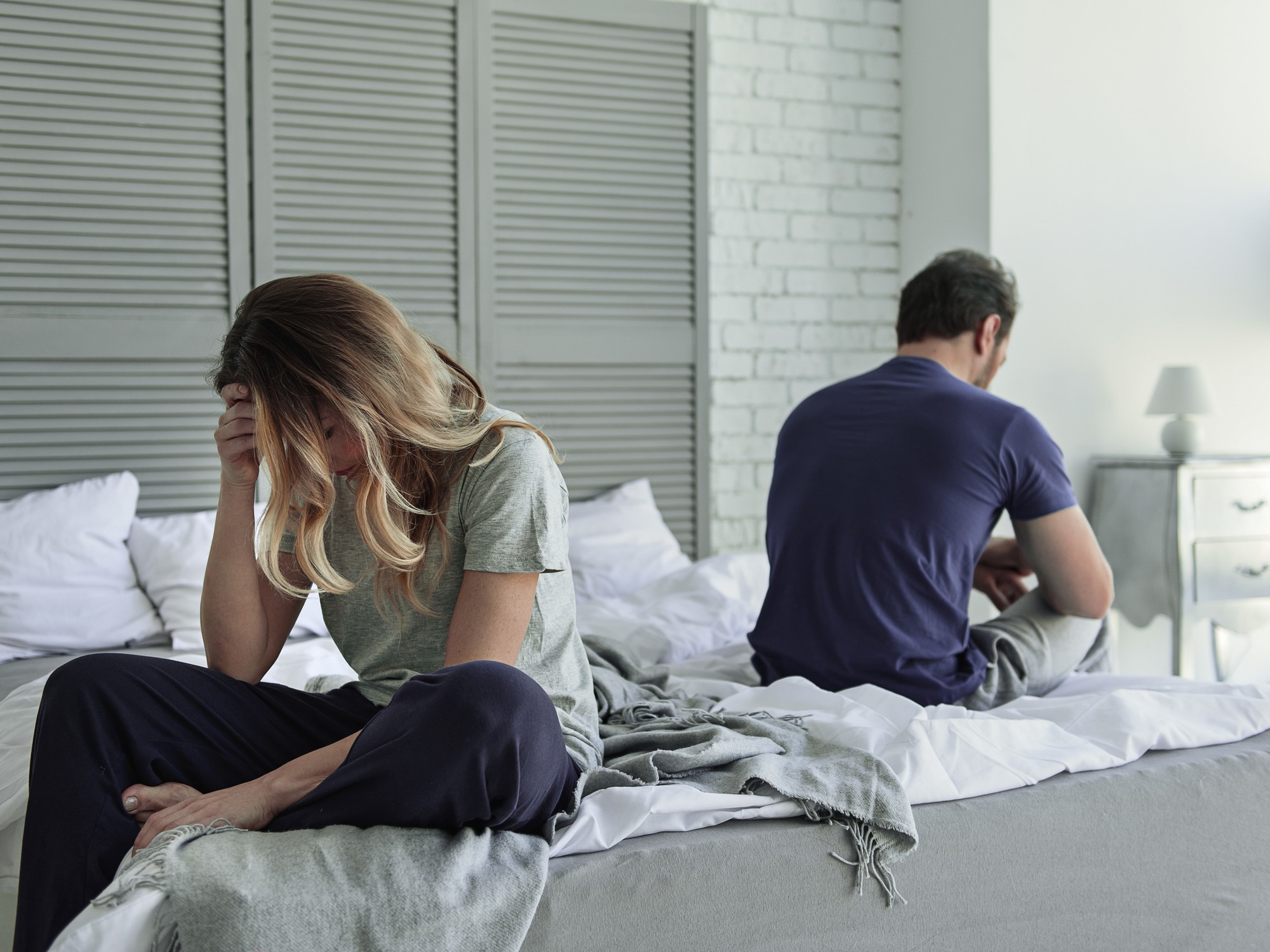 Ruptura de pareja. separación. divorcio. sufrir por amor. Foto Shutterstock.