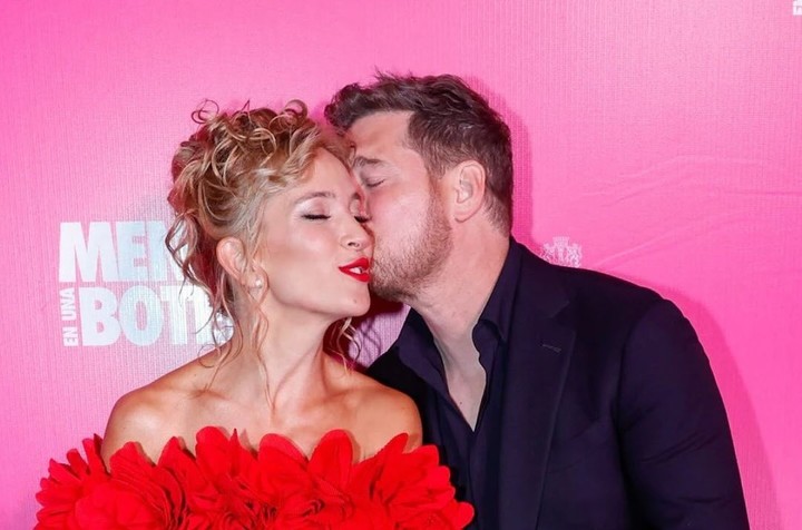 Luisana Lopilato y Michael Bublé, pareja consolidada. Foto: Instagram.