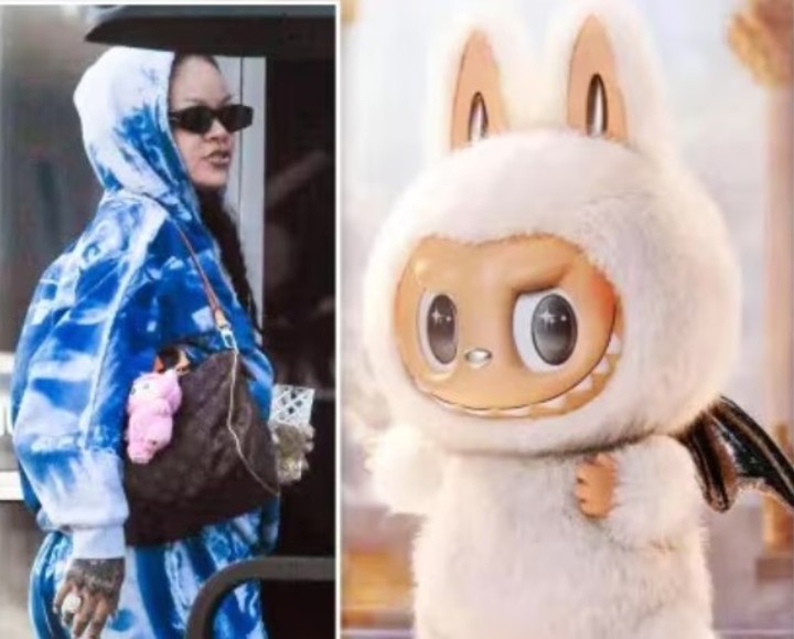 Rihanna con su Labubu.
