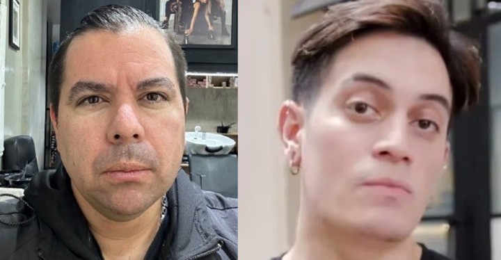 Abel Guzmán (43), el peluquero que mató a su compañero de trabajo, Germán Medina (33), en Recoleta.