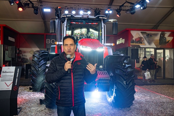 Sergio Karin,Director Comercial de Massey Ferguson para Hispanoamérica.