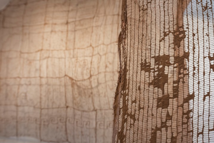 Detalle de la pieza de Victoria Pastrana.