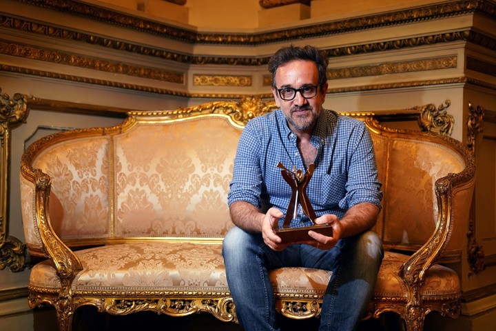 Luciano Lamberti, Premio Clarín 2023. 
Foto Juano Tesone 