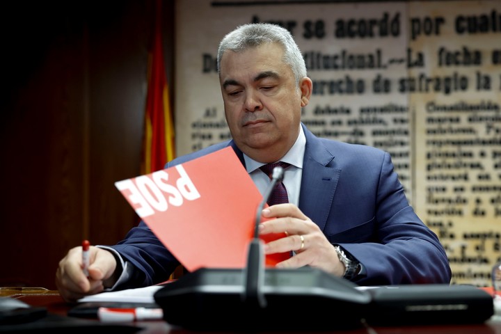 Santos Cerdán, ex diputado y directivo del PSOE. 