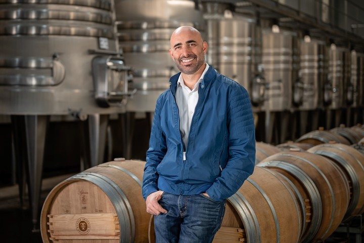 Germán Di Cesare (Bodega Trivento), mejor enólogo del año para Tim Atkin.