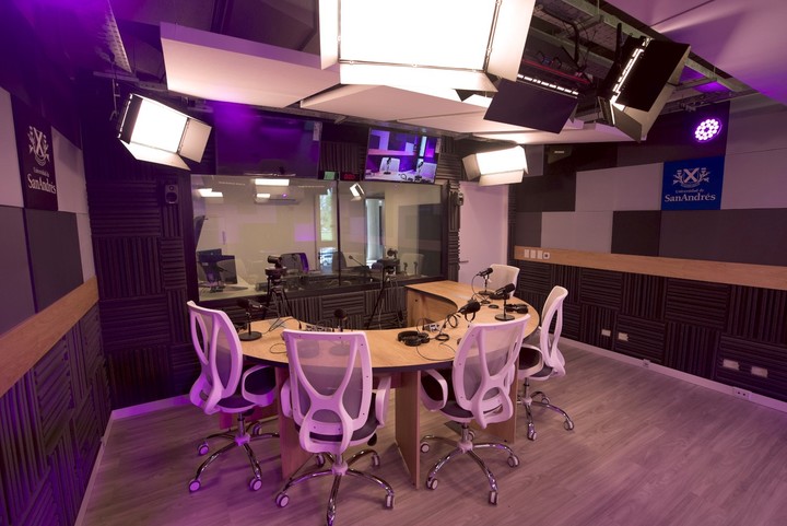 Estudio de grabación. Foto gentileza UdeSA.