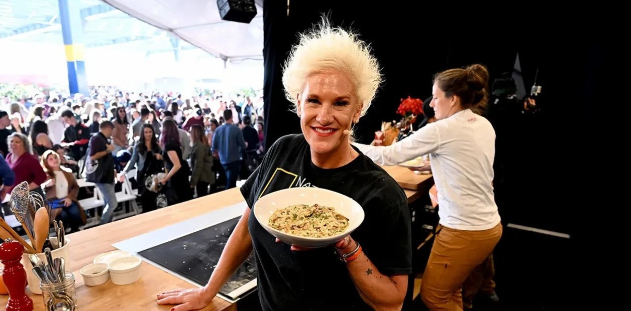 No se confirmó la causa de muerte de Anne Burrell: la policía comenzó una investigaci´+on. Foto: Dave Kotinsky/Getty Images.