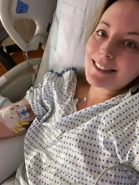 Después de la operación empezó una exitosa recuperación.