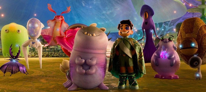 El Communiverse es una paleta de personajes y de colores exóticos, brillantes.