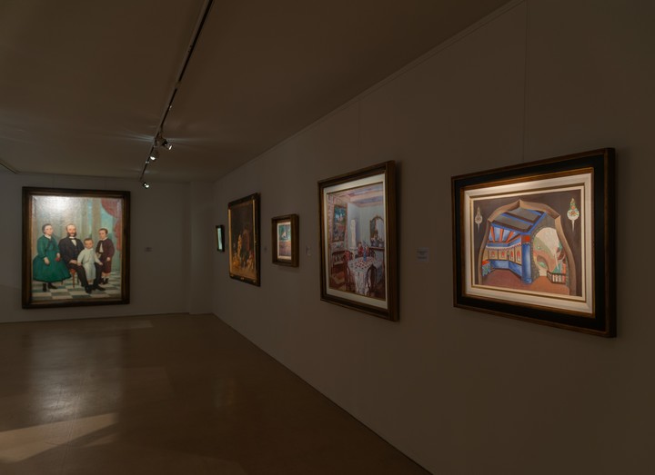 Vista de Sala de arriba de la muestra Icónicos, la exposición que abrió sus puertas en la galería Maman Fine Art, con curaduría de Patricia Pacino. Foto: gentileza.