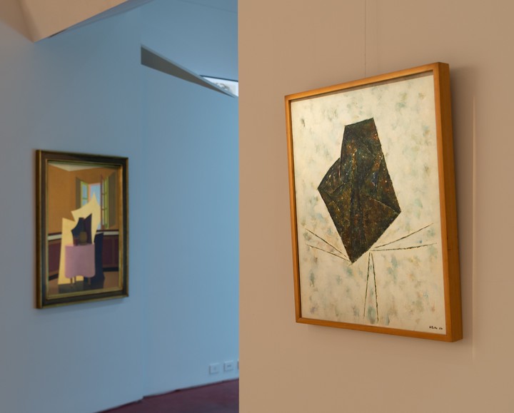 Detalle-Alfredo Hlito & Emilio Pettoruti en la muestra Icónicos, la exposición que abrió sus puertas en la galería Maman Fine Art, con curaduría de Patricia Pacino. Foto: gentileza.