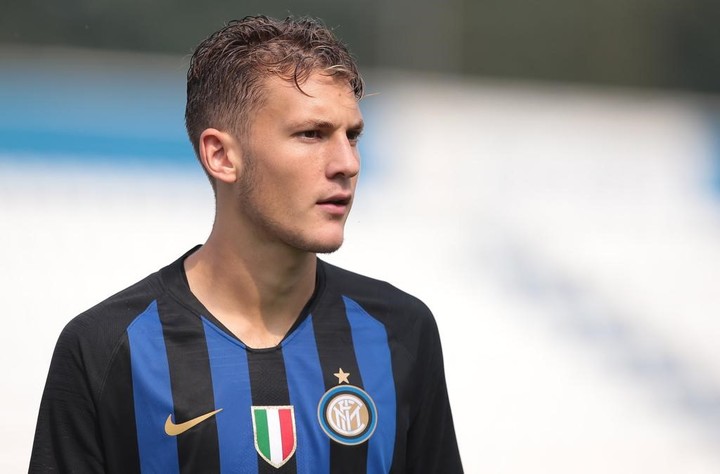 Facundo Colidio llegó muy joven al Inter de Italia, pero no pudo debutar en Primera. Foto: Prensa Inter
