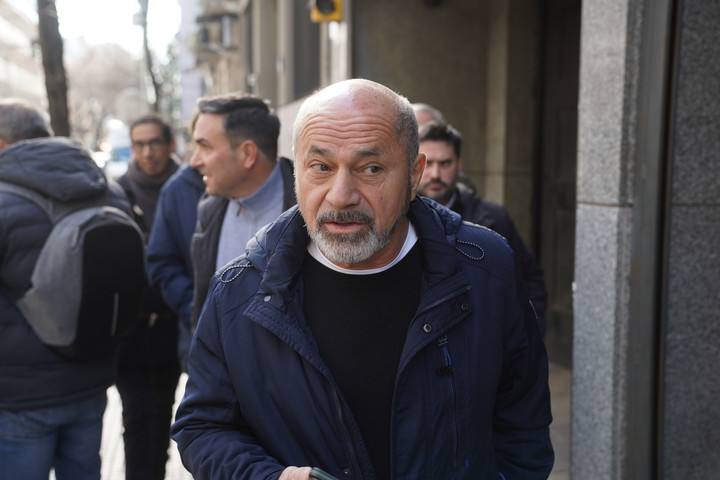 Mario Secco, intendente de Ensenada, protagonista de la reunión en la sede del PJ. Foto: Guillermo Rodríguez Adami.