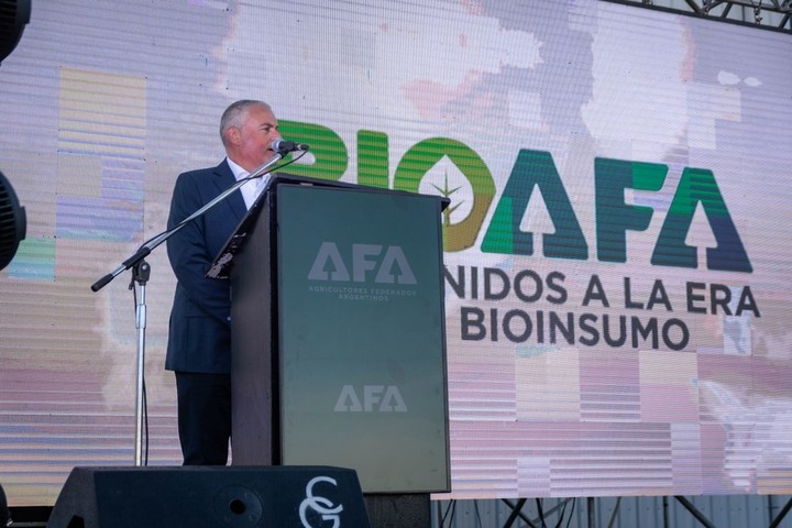 Darío Marinozzi, Presidente de Agricultores Federados Argentinos.