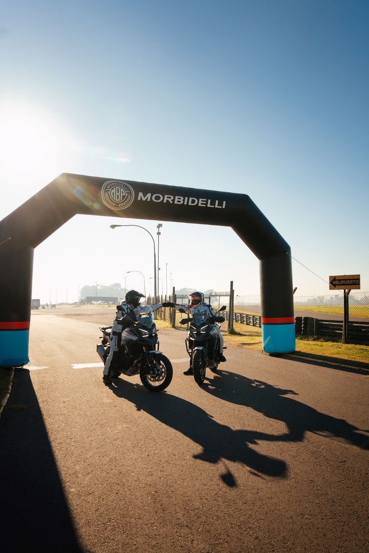 Lanzamiento de la marca de motos Morbidelli en Argentina.