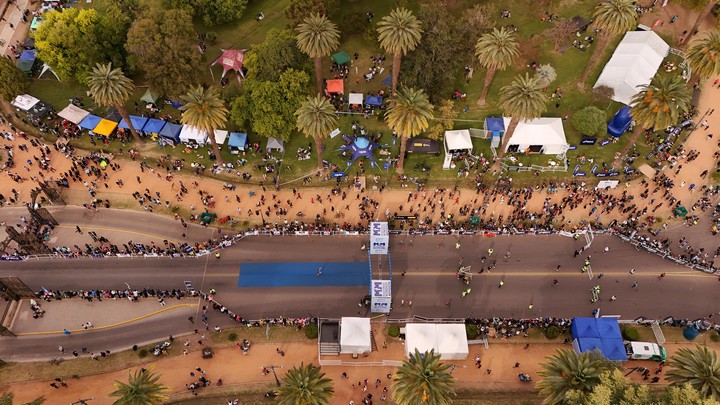 La carrera tuvo distancias de 42 K, 21 K, 10 K y 4 K recreativos.
