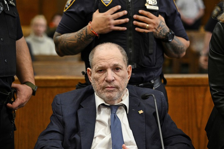 Harvey Weinstein recibió una nueva denuncia, esta vez por parte de Crystal McKinney. Foto: AP.