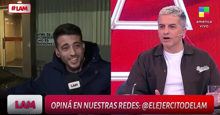 Santiago Riva Roy sorprendió a sus compañeros de LAM (América TV) al revelar que le robaron en plena cobertura.