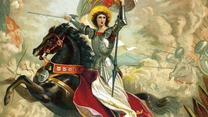 Juana de Arco. Archivo Clarín-.