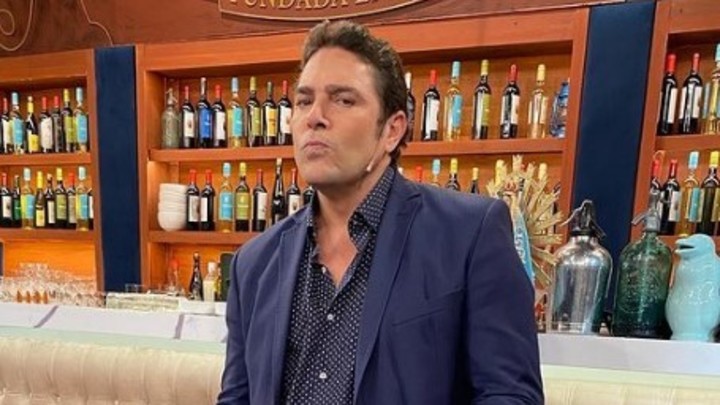 Matías Alé en Polémica en el bar, el programa del que participó como panelista a lo largo del 2021. Foto: Instagram